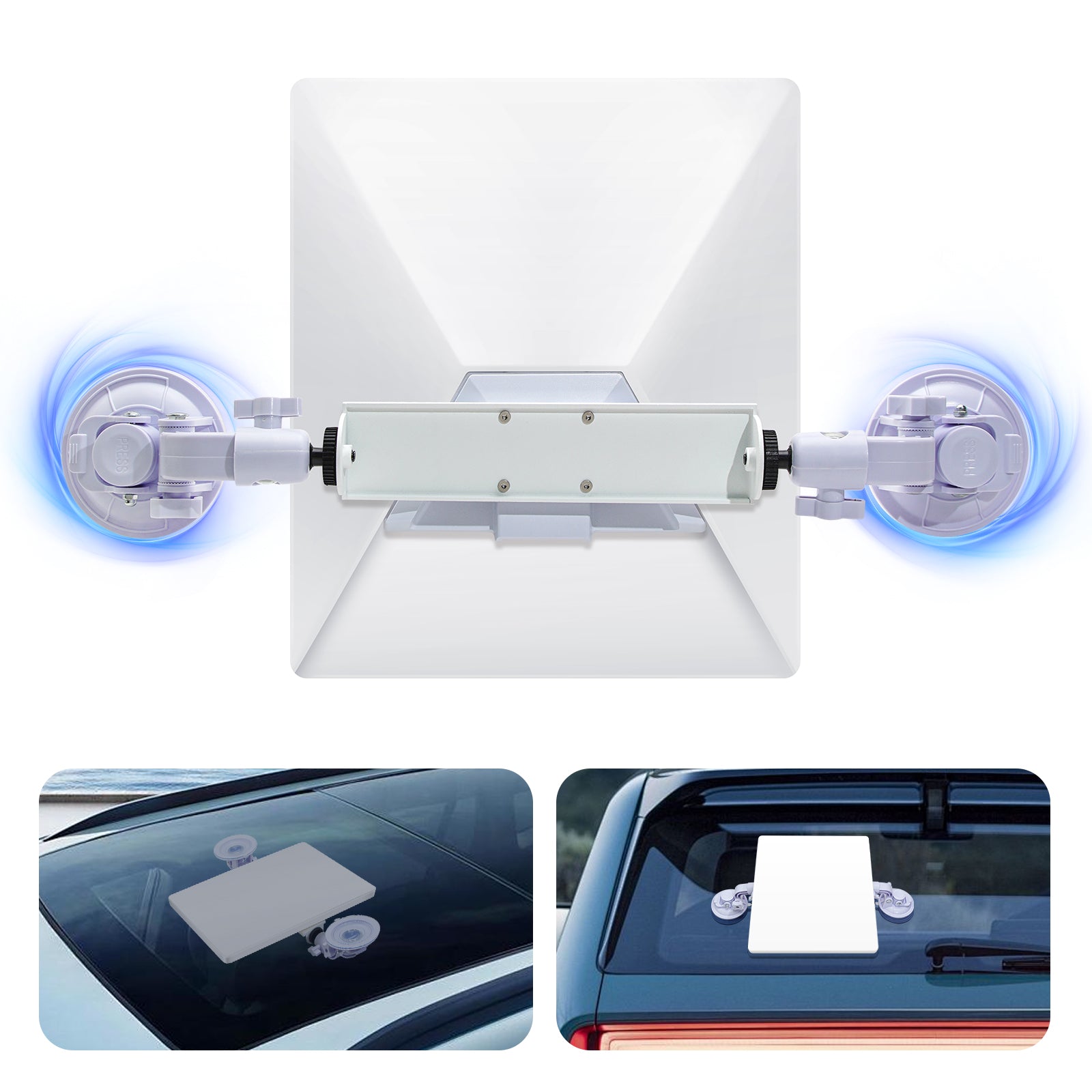 Starlink Mini Suction Cup Mount for Car Sunroofs or Windows – Secure Satellite Mounting Kit with Strong Grip for RVs, Boats and Road Trips – Stable Signal Guaranteed