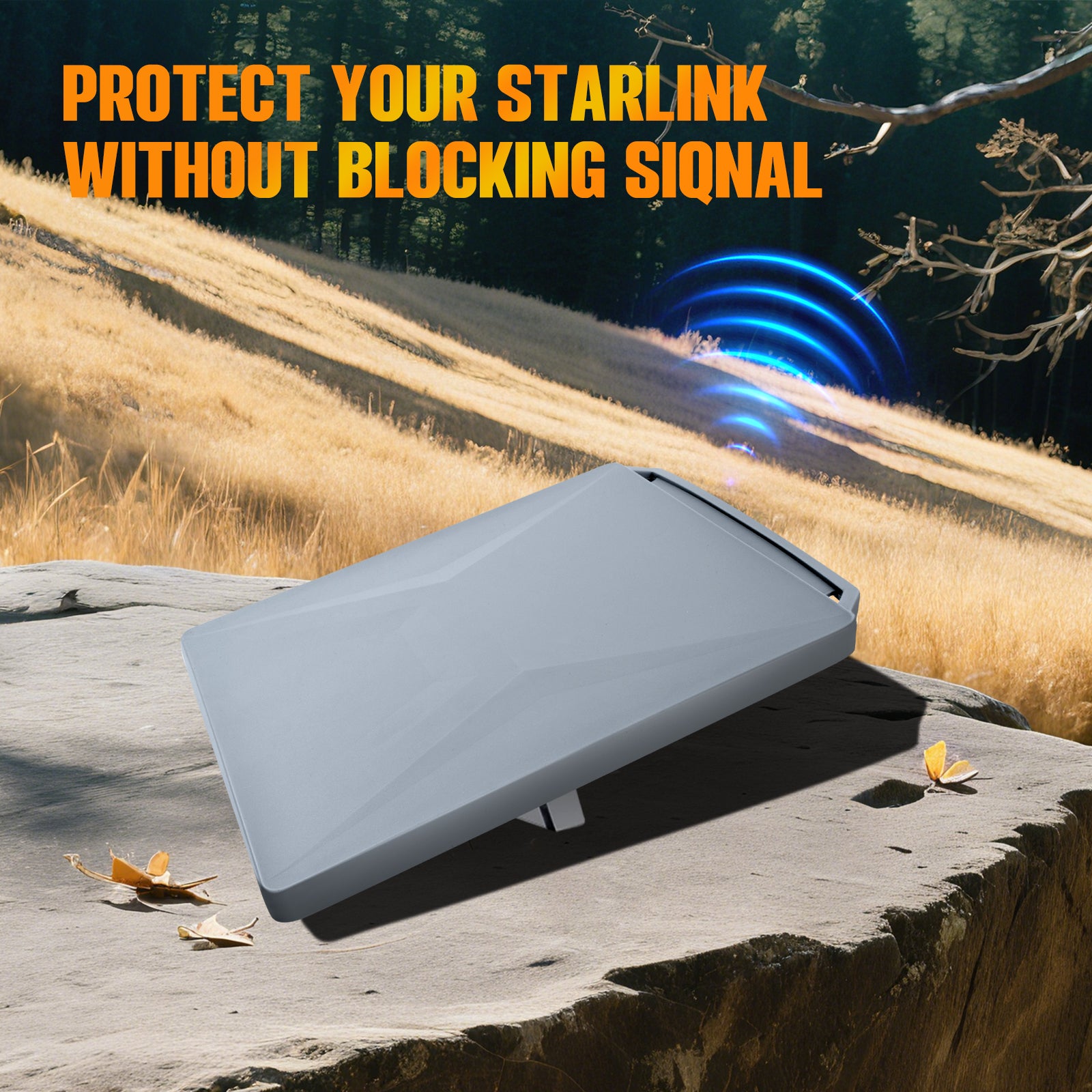 Starlink Mini Protective Cover Case – Waterproof Scratch-Resistant Silicone Protector for Starlink Mini Dish & RV Use