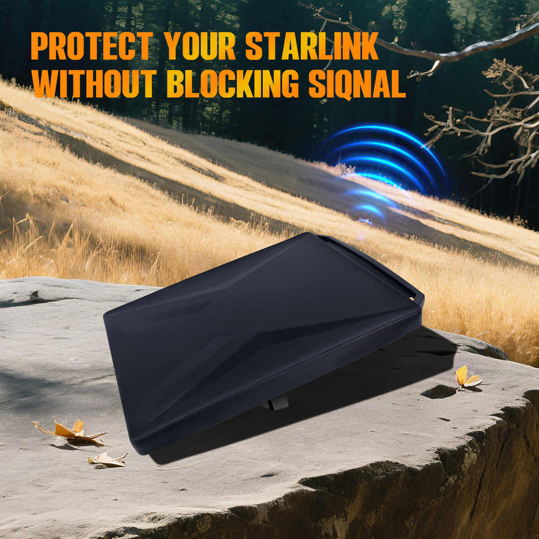 Starlink Mini Protective Cover Case – Waterproof Scratch-Resistant Silicone Protector for Starlink Mini Dish & RV Use