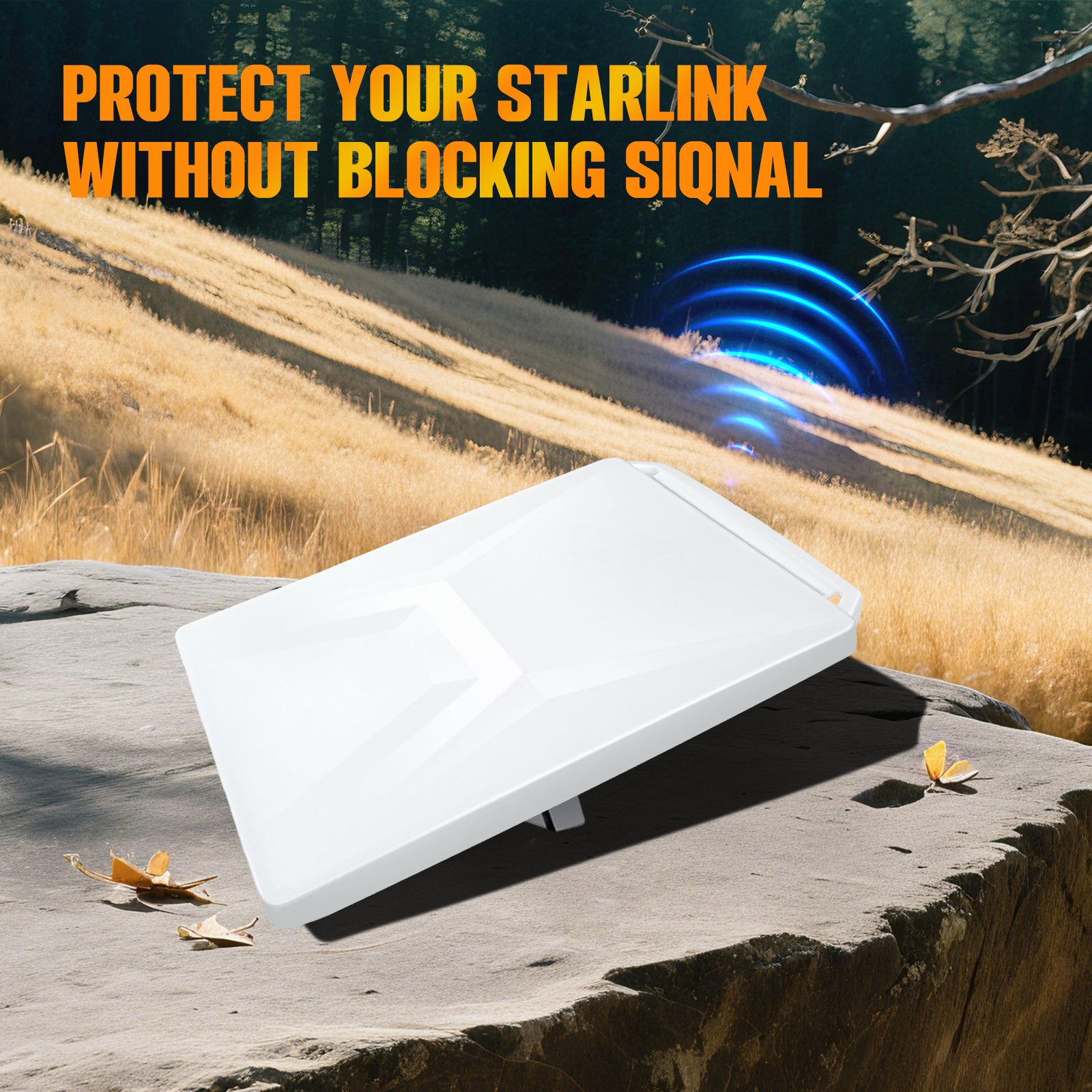 Starlink Mini Protective Cover Case – Waterproof Scratch-Resistant Silicone Protector for Starlink Mini Dish & RV Use