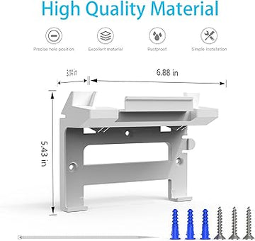Starlink Gen 3 Mount, All in One Starlink Standard V3 Mesh Router and Star Link Gen 3 Power Supply Mounting Kit for StarLink V3&Gen3 HP Standard Router,UTR-32