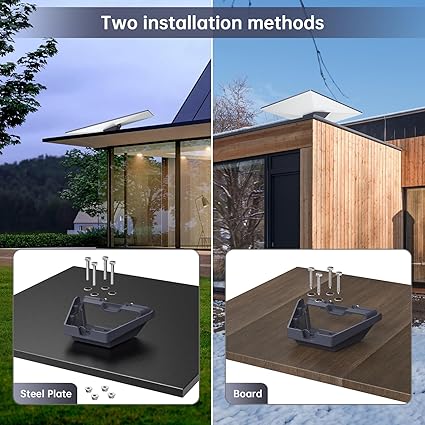 tarlink Mount, Premium Starlink Standard Mobility Roof Bracket for Star Link Flat Dishy Fits RV, Boat, Wood, Metal, Plastic or Slotted Vehicle Rails (Gen 3 Flat Mount)
