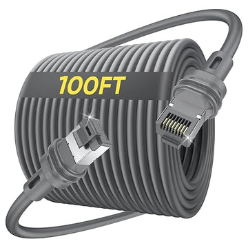 100FT Starlink Gen 3 Cable for Starlink Standard Generation 3, Waterproof Replacement Extension Starlink Cord, Satellite Star Link Standard V3 (100FT/30M)