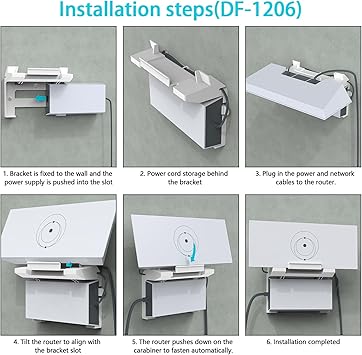 Starlink Gen 3 Mount, All in One Starlink Standard V3 Mesh Router and Star Link Gen 3 Power Supply Mounting Kit for StarLink V3&Gen3 HP Standard Router,UTR-32